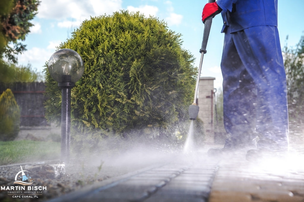 Affordable Rates: Pressure Washing Cape Coral - Martin Bisch Property Services LLC